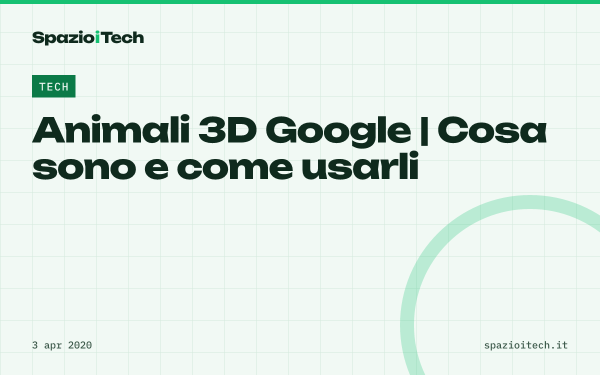Animali 3D Google | Cosa sono e come usarli