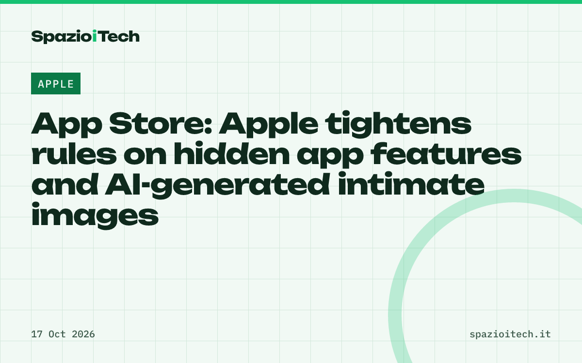 App Store: Apple tightens rules on hidden app features and AI-generated intimate images