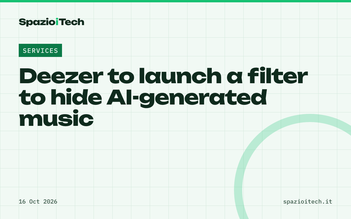 Deezer to launch a filter to hide AI-generated music