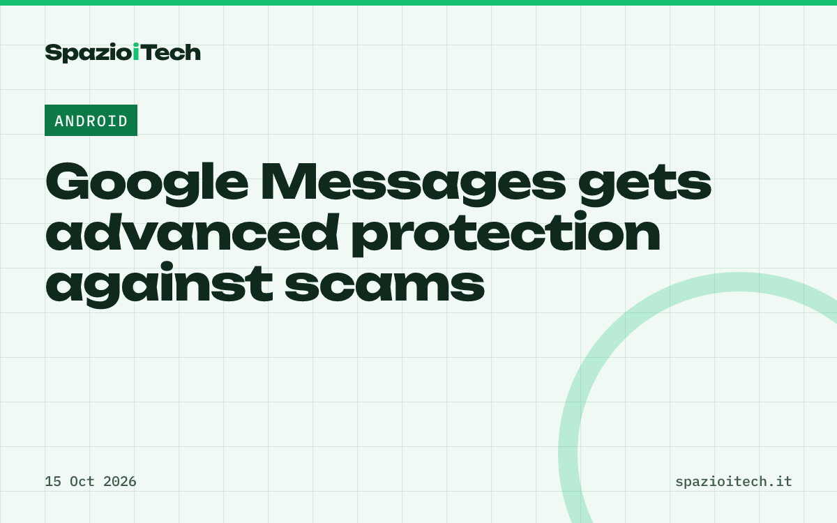 Google Messages gets advanced protection against scams