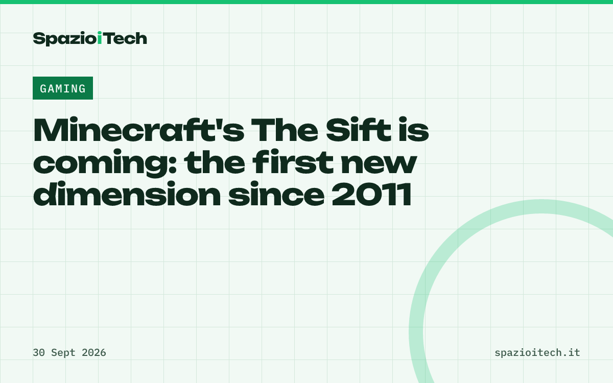 Minecraft's The Sift is coming: the first new dimension since 2011