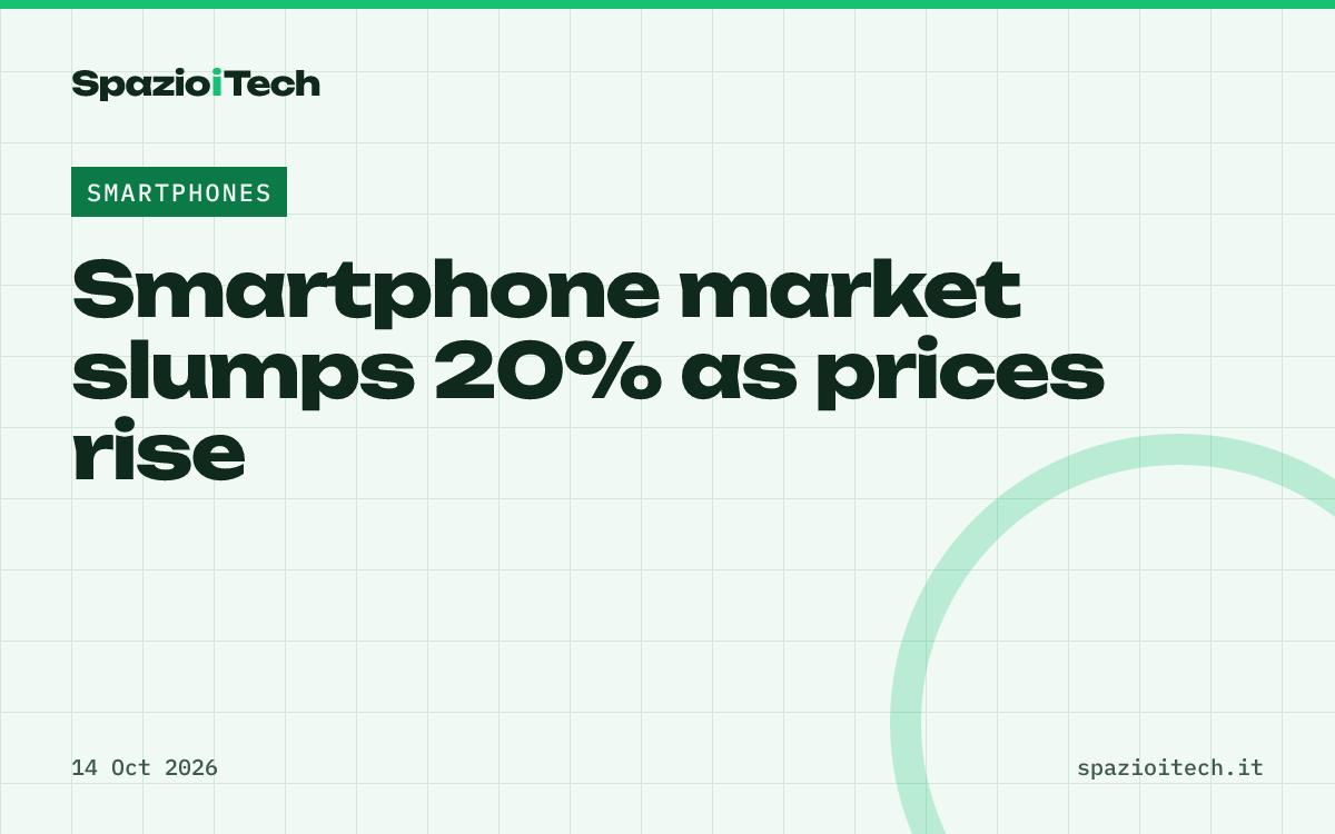Smartphone market slumps 20% as prices rise