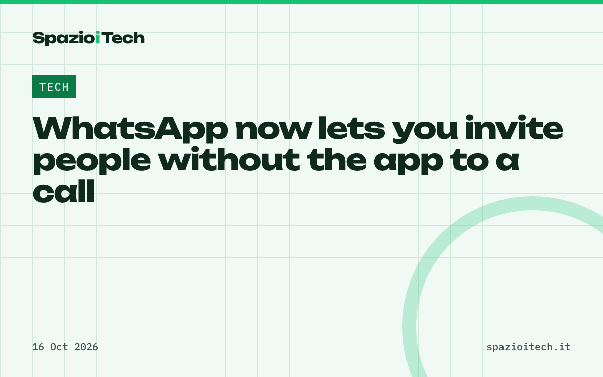WhatsApp now lets you invite people without the app to a call