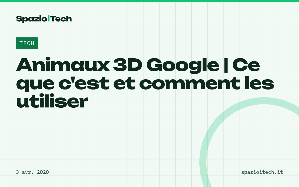 Animaux 3D Google | Ce que c'est et comment les utiliser