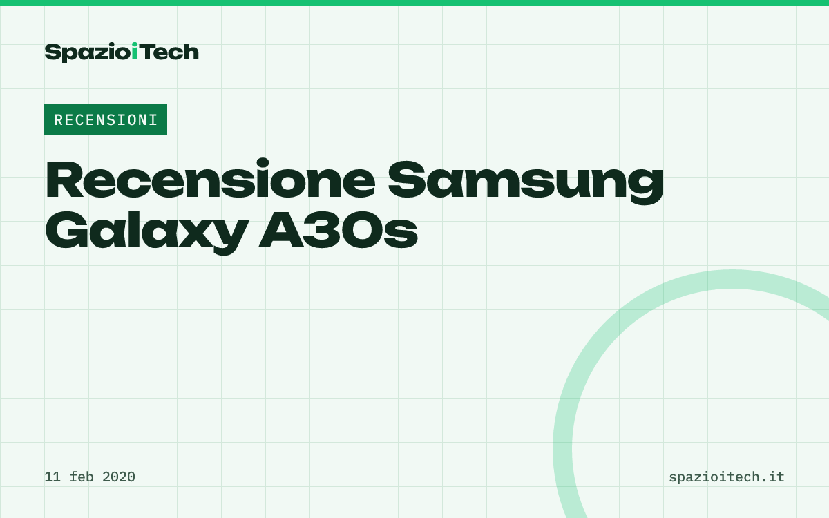 Recensione Samsung Galaxy A30s