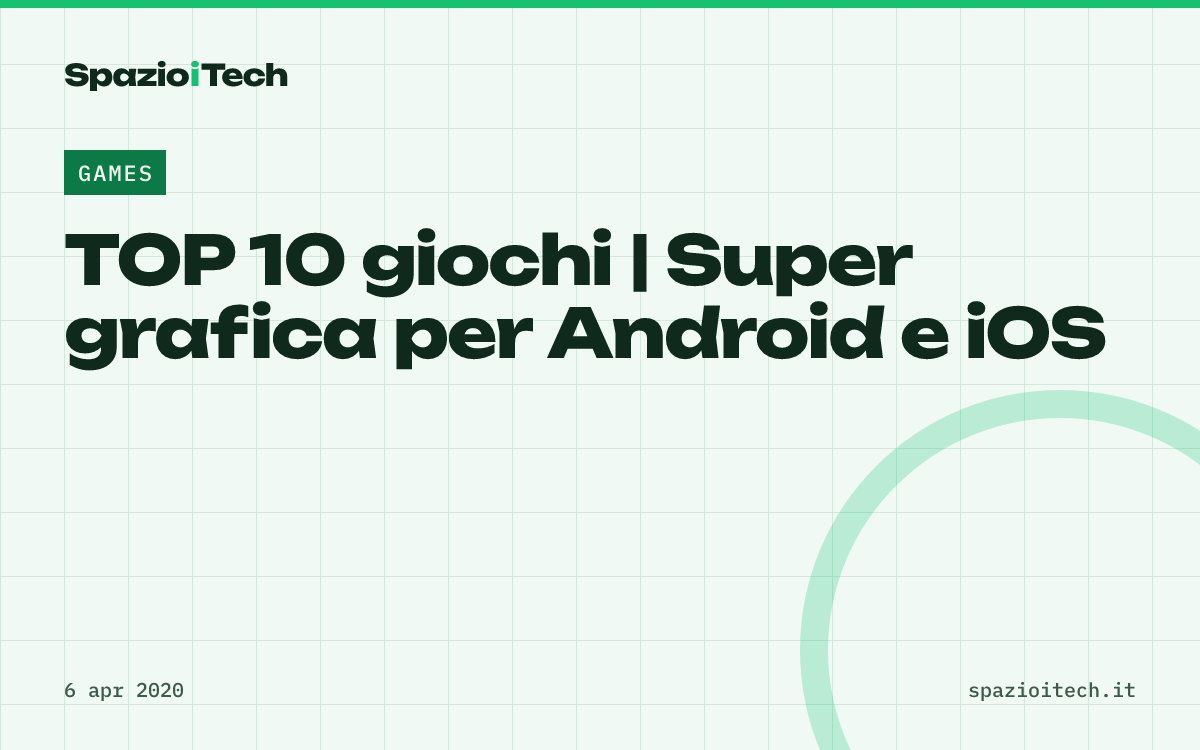 TOP 10 giochi | Super grafica per Android e iOS