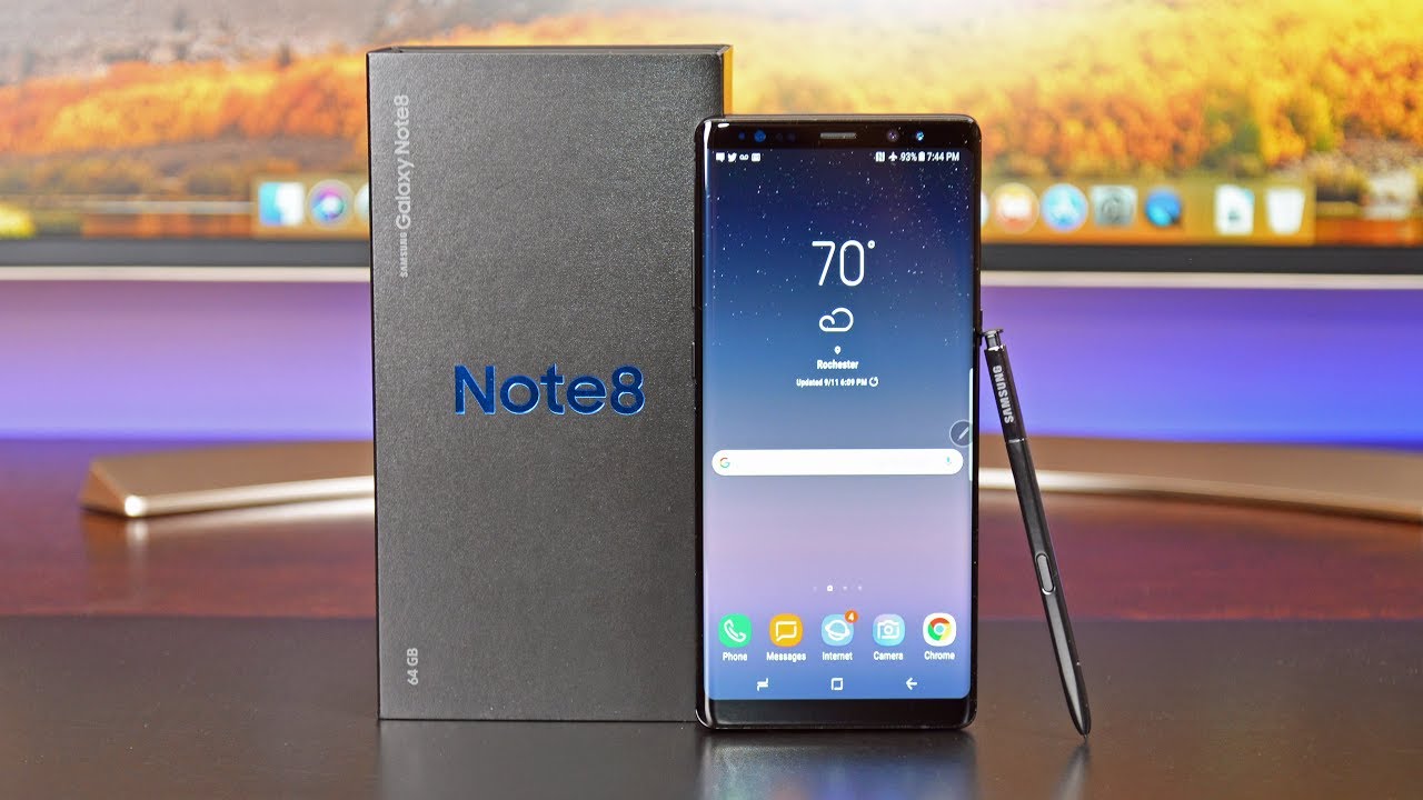 Samsung Galaxy Note 8 patch di aprile