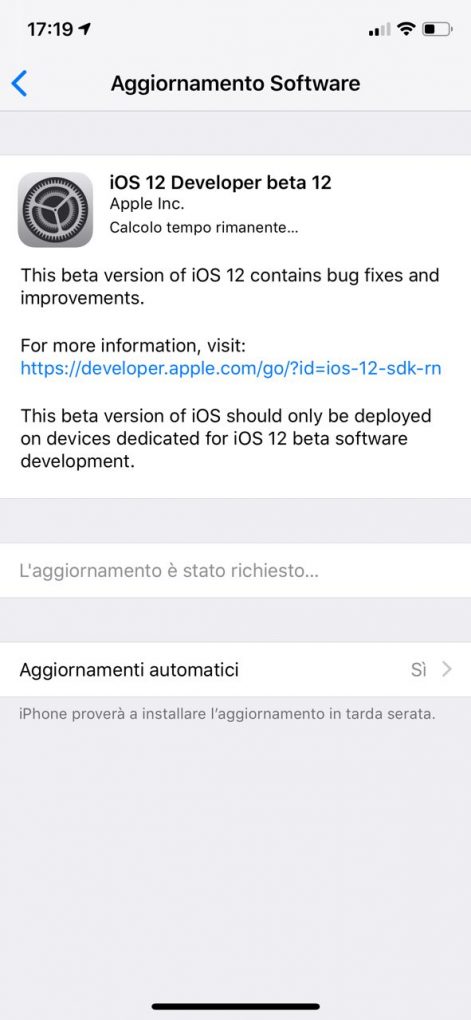 Beta Developer 12