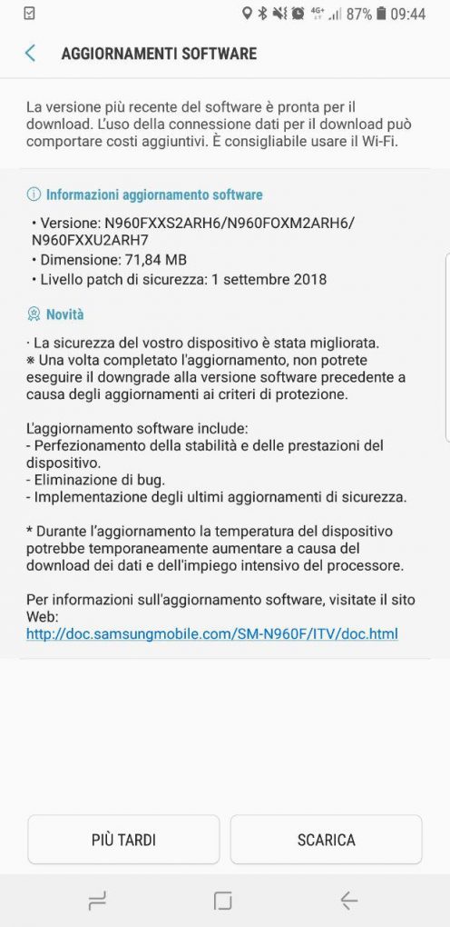 Galaxy Note 9