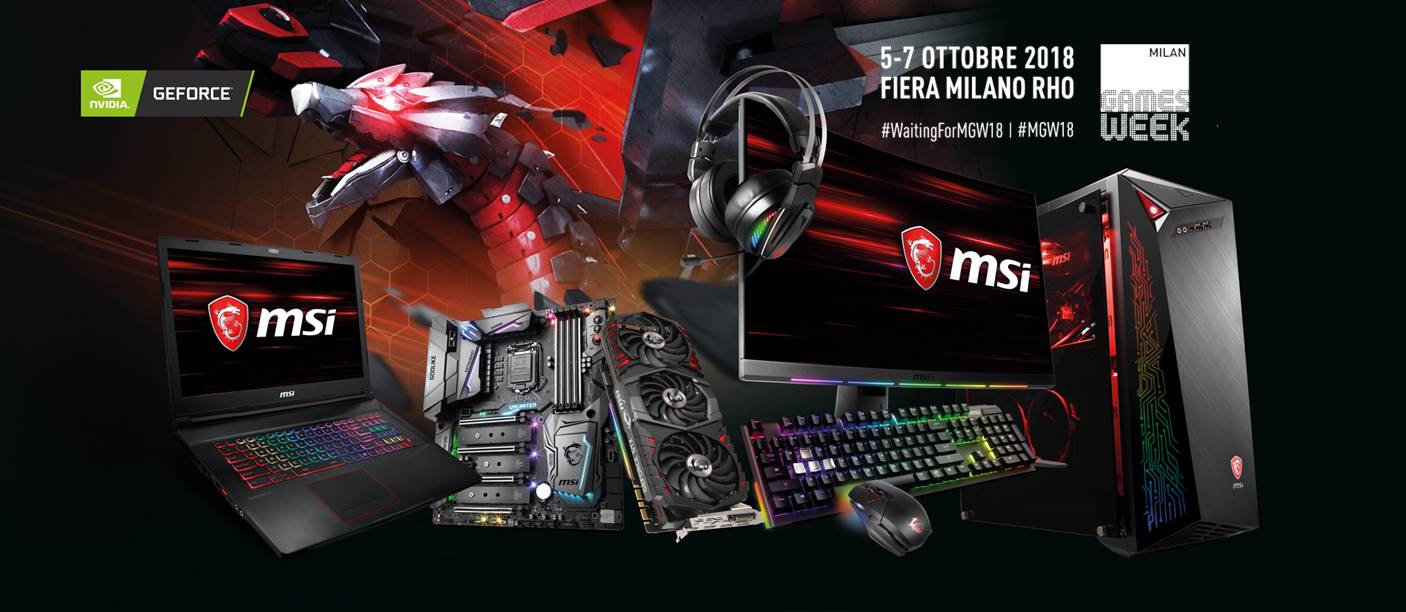 MSI partecipa alla MGW18