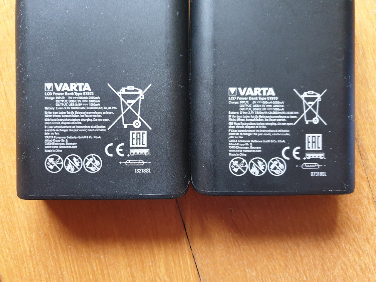 PowerBank LCD Varta