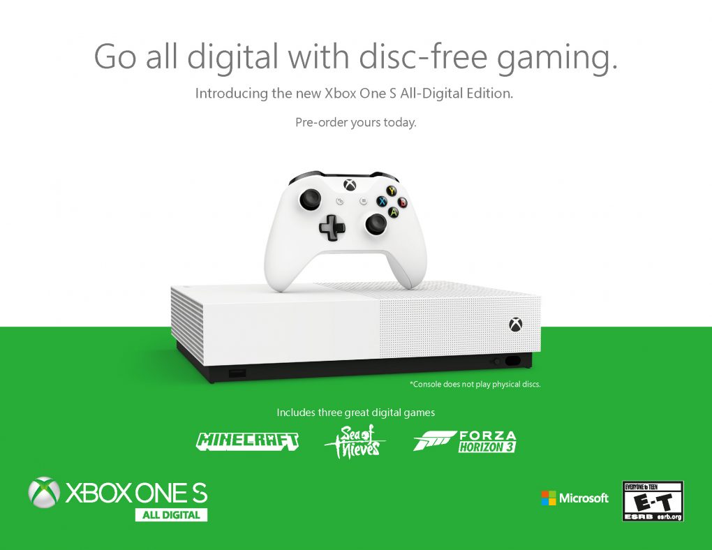 Xbox One S All-Digital Edition