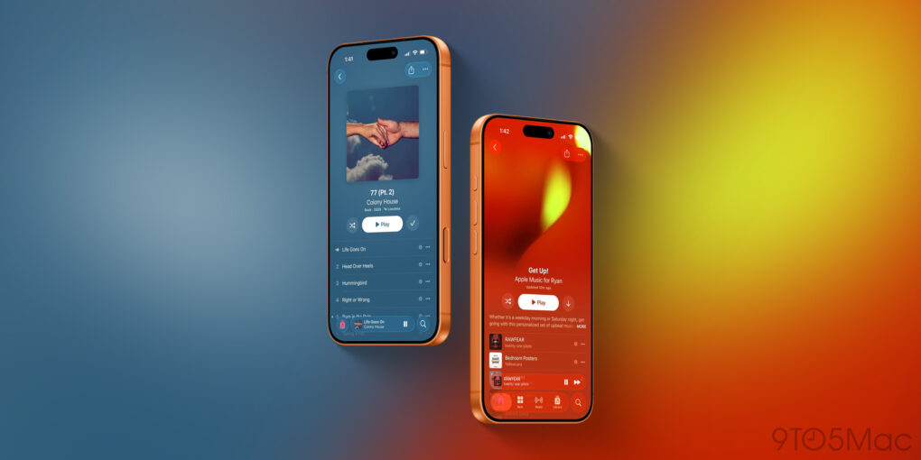 Apple Music su iOS 18.4: il nuovo design che rivoluziona