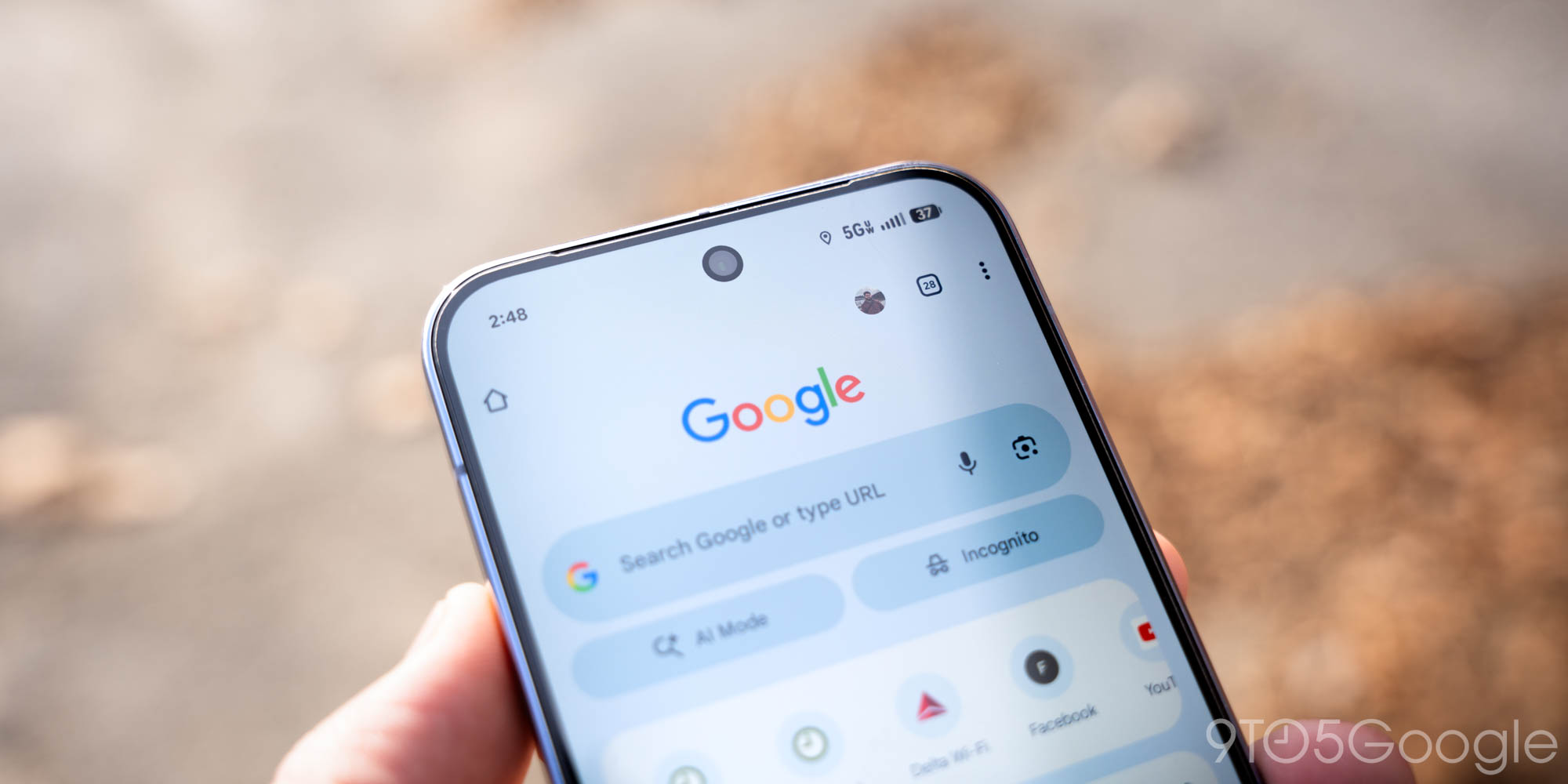 Chrome su tablet Android: arriva la barra dei segnalibri