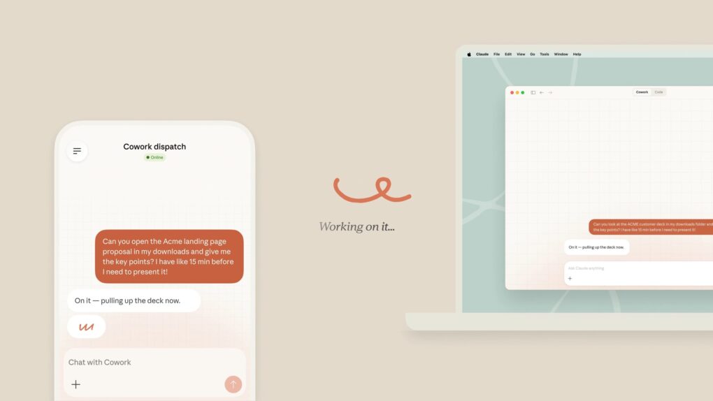 Claude Dispatch: controlla il tuo PC dal telefono