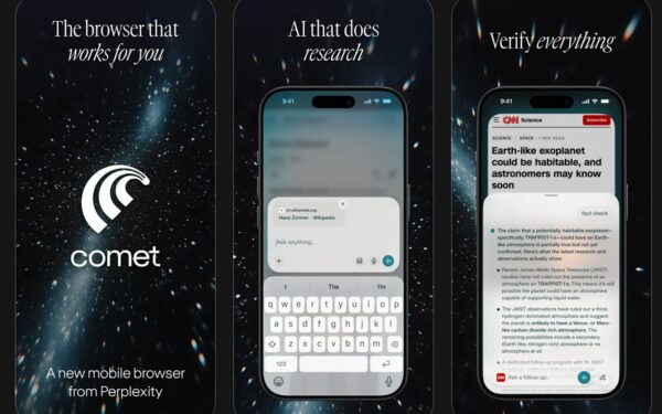 Comet: il browser AI di Perplexity arriva gratis su iPhone