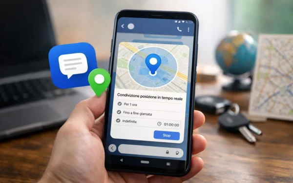 Google Messaggi: finalmente arriva la condivisione posizione