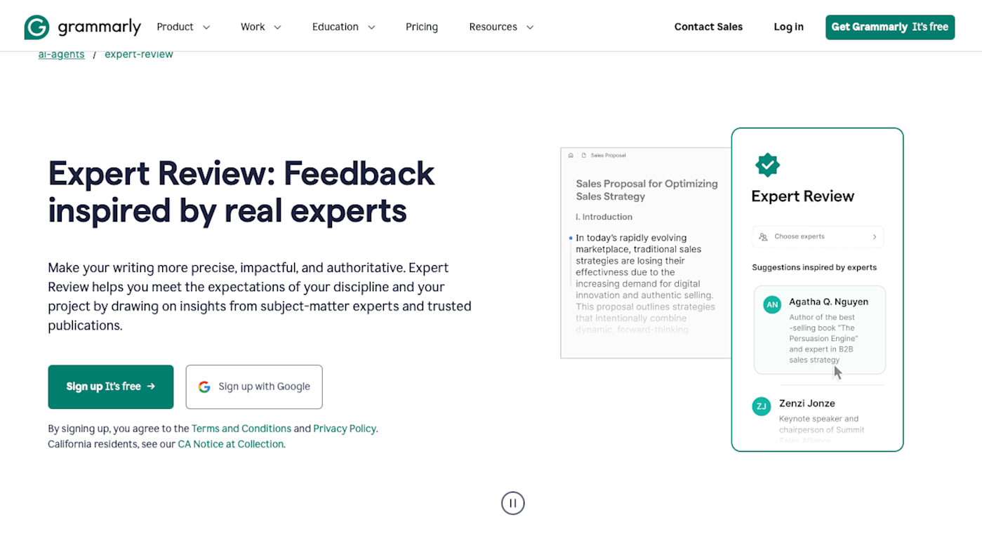 Grammarly sospende l'AI che impersonava scrittori famosi