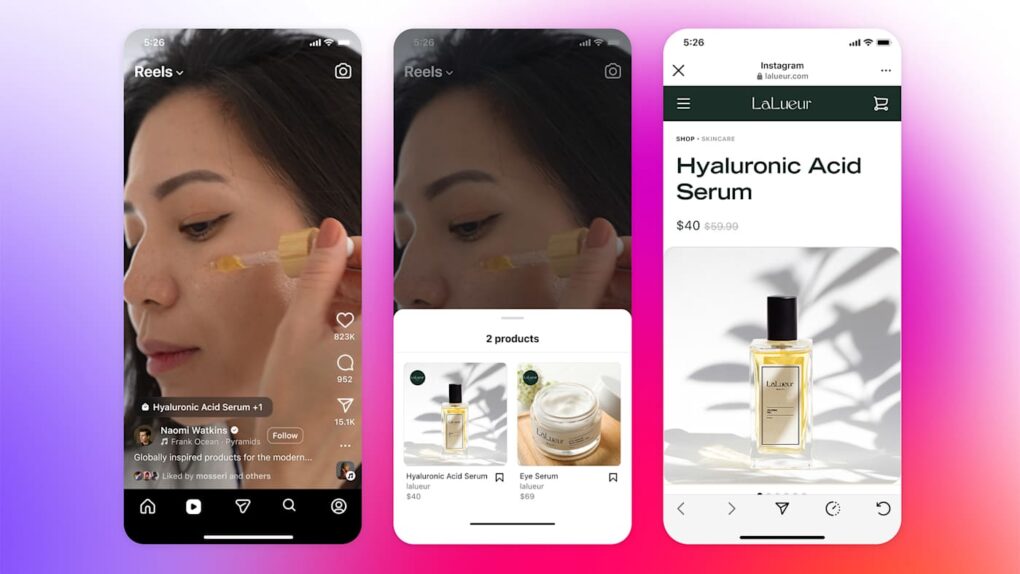 Meta, fino a 30 link shopping nei Reels: la rivoluzione del