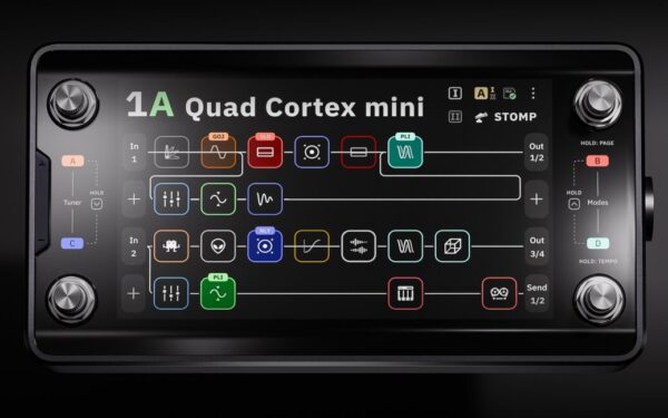 Neural DSP Quad Cortex mini: il futuro è in formato tascabile