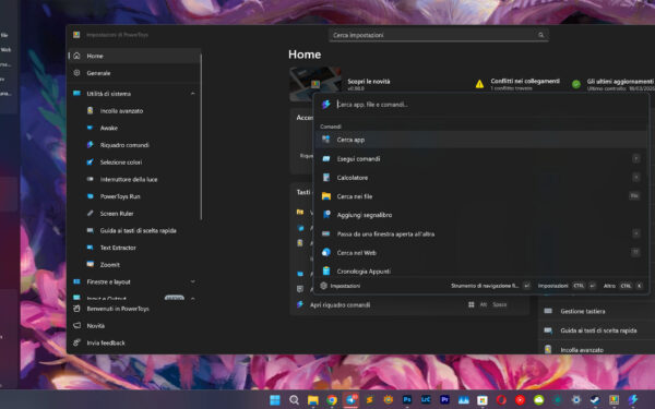 PowerToys si rinnova: arriva la Dock per Windows