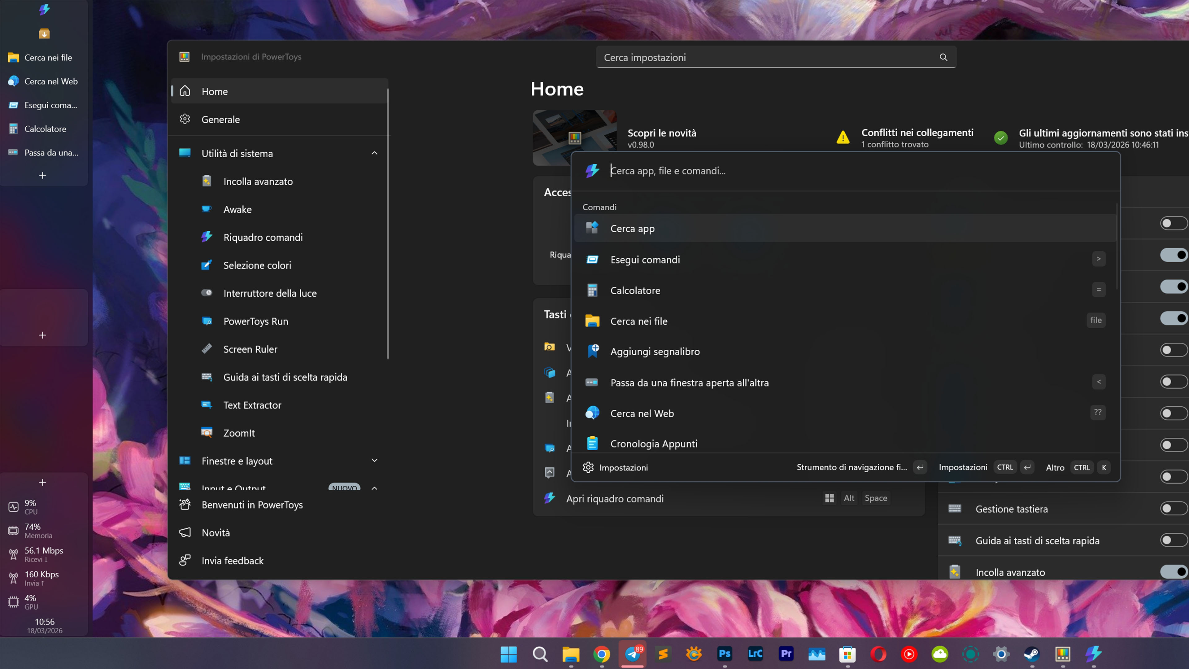 PowerToys si rinnova: arriva la Dock per Windows