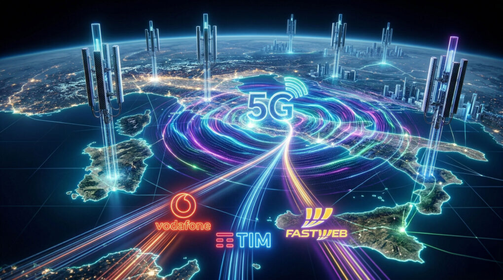 Rivoluzione 5G: TIM, Vodafone e Fastweb insieme per 6000 antenne