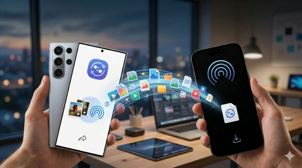 Samsung Galaxy S26: AirDrop arriva in Italia