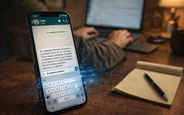 WhatsApp 2026: l'IA scrive i messaggi al tuo posto