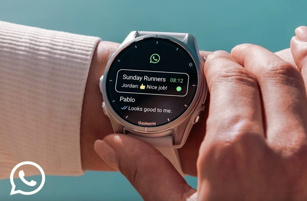WhatsApp sbarca sui Garmin: chat dal polso finalmente realtà