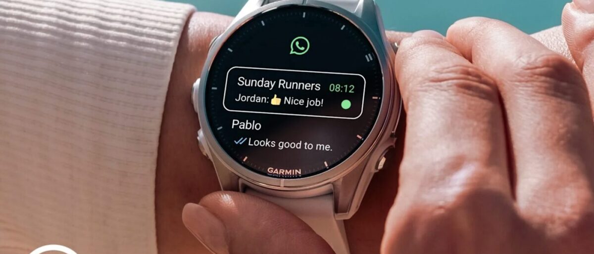 WhatsApp sbarca sui Garmin: chat dal polso finalmente realtà