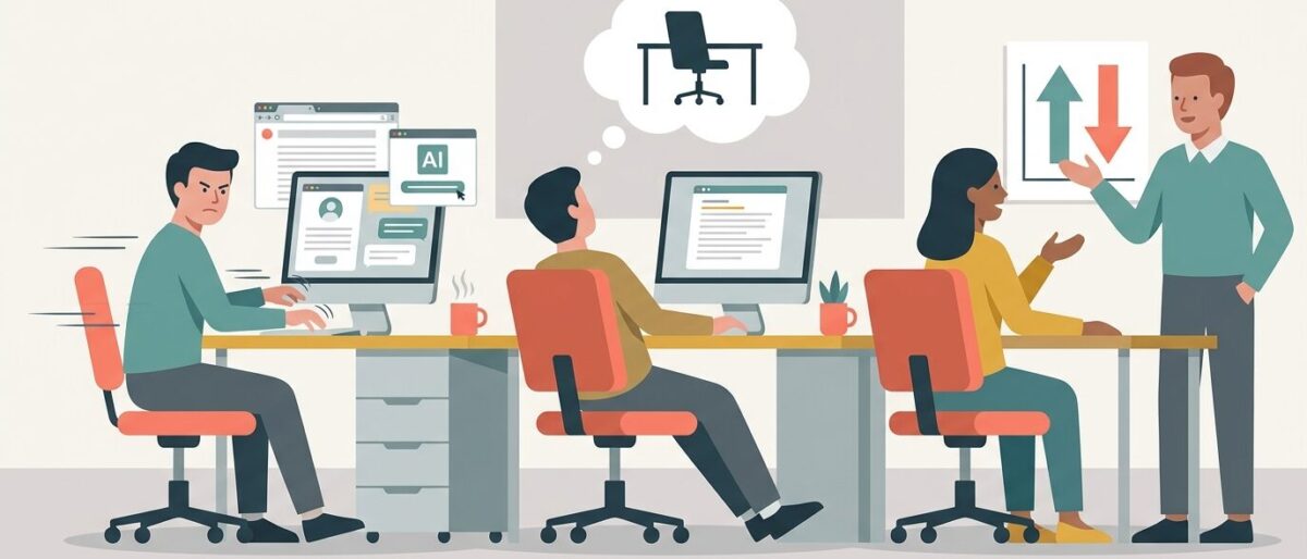 AI al lavoro 2026: Produttività e ansia occupazionale