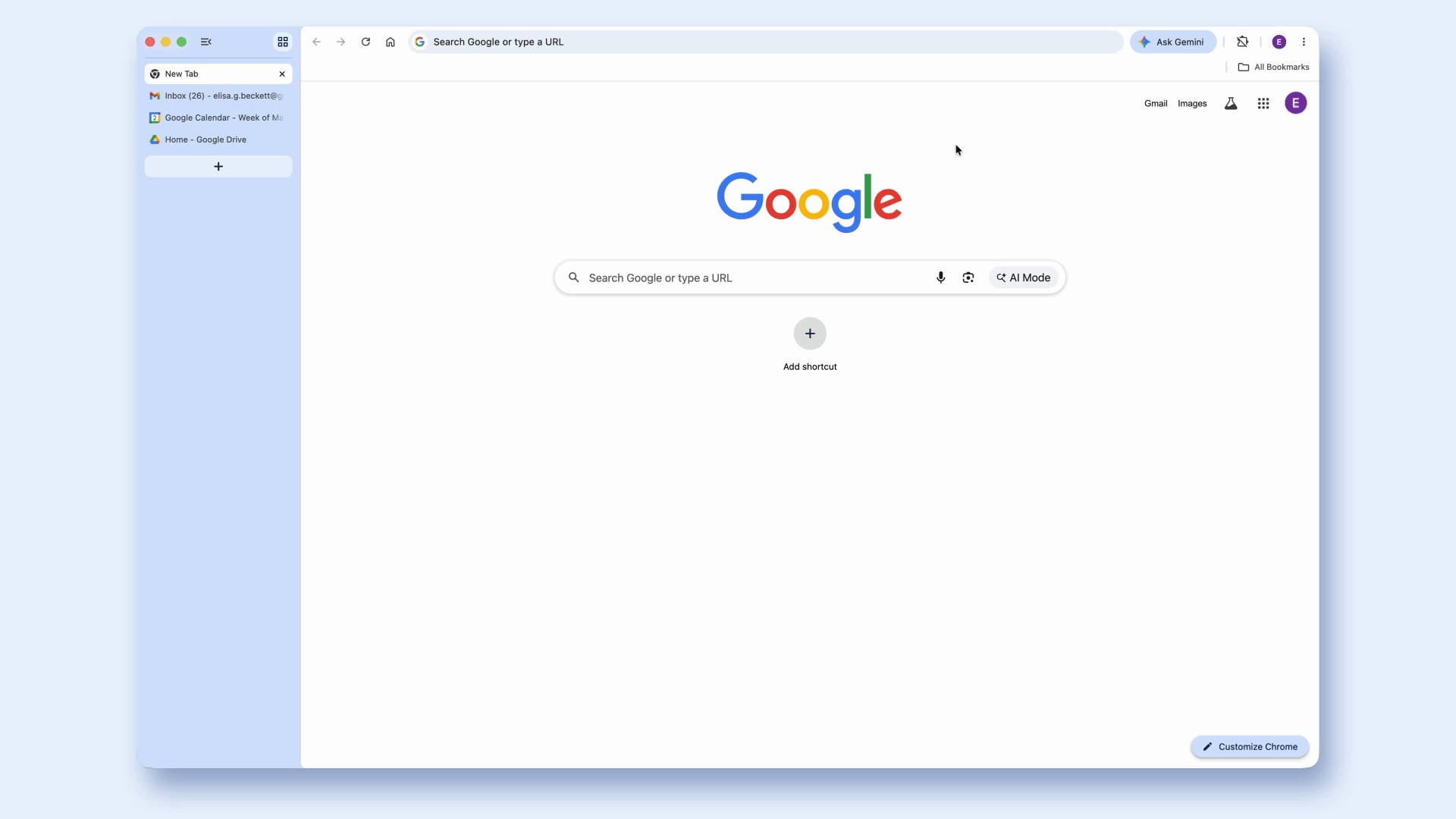 Chrome 2026: le tab verticali che cambiano il browser
