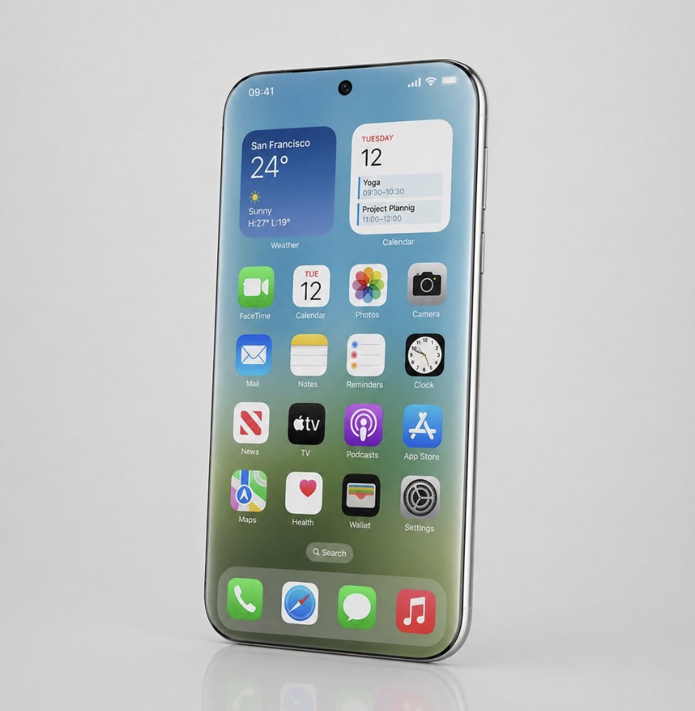 Display Liquid Glass: L'iPhone 2026 verso il bezel-less