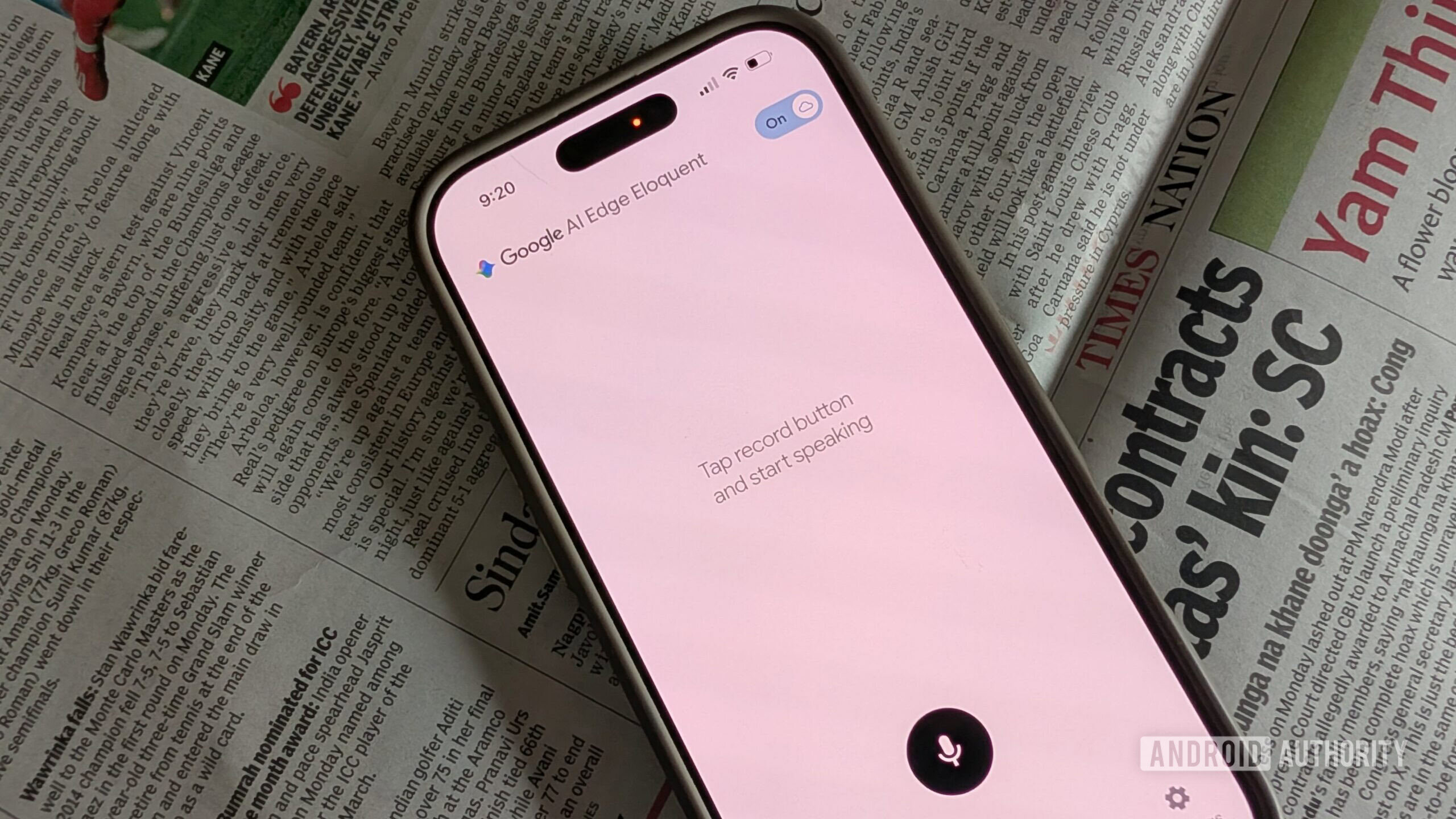 Google lancia l'app di dettatura intelligente nel 2026