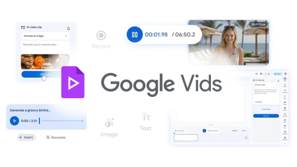 Google Vids 2026: avatar IA e video generati con Veo