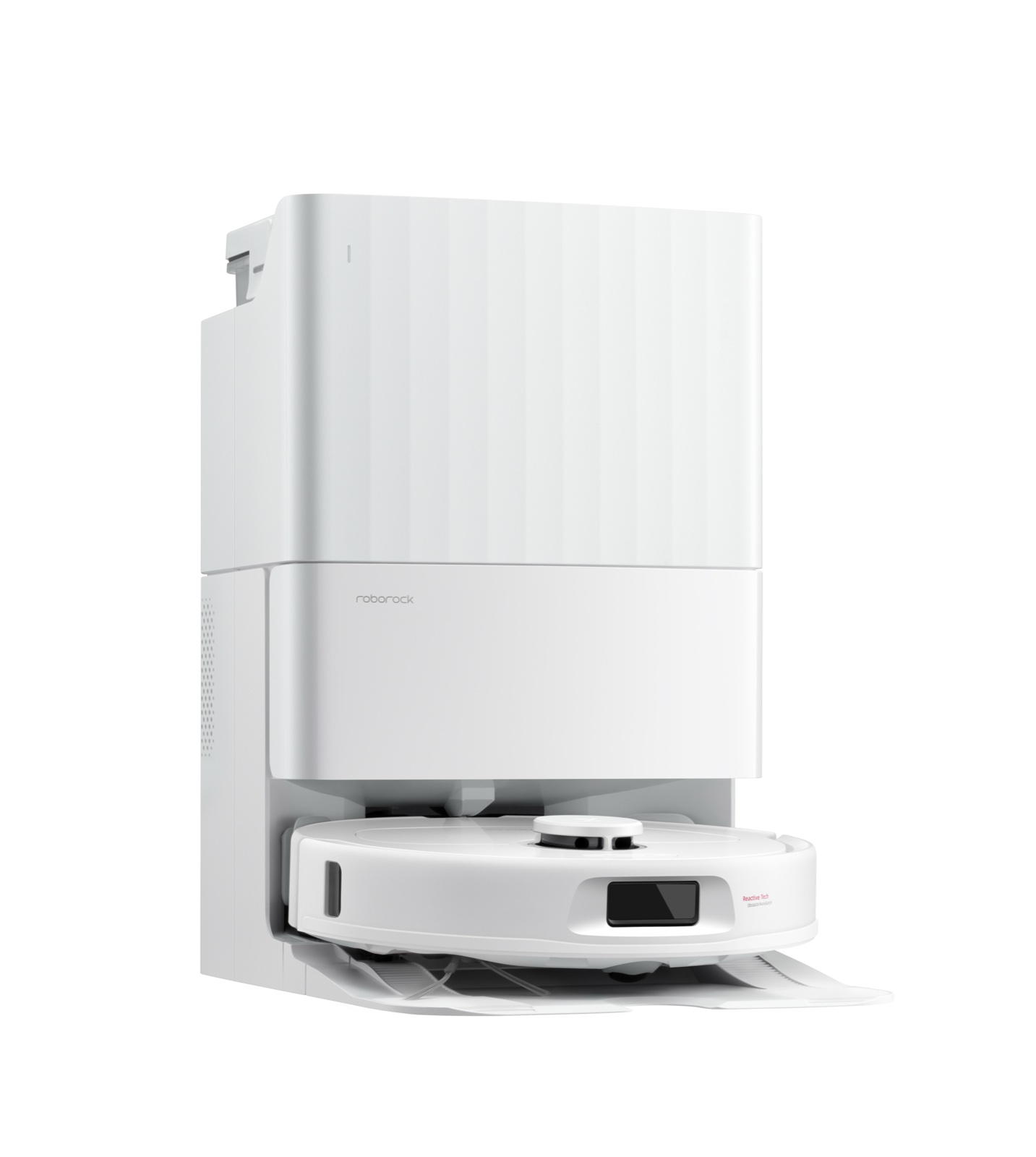 Dettaglio della base multifunzionale con lavaggio acqua calda e asciugatura