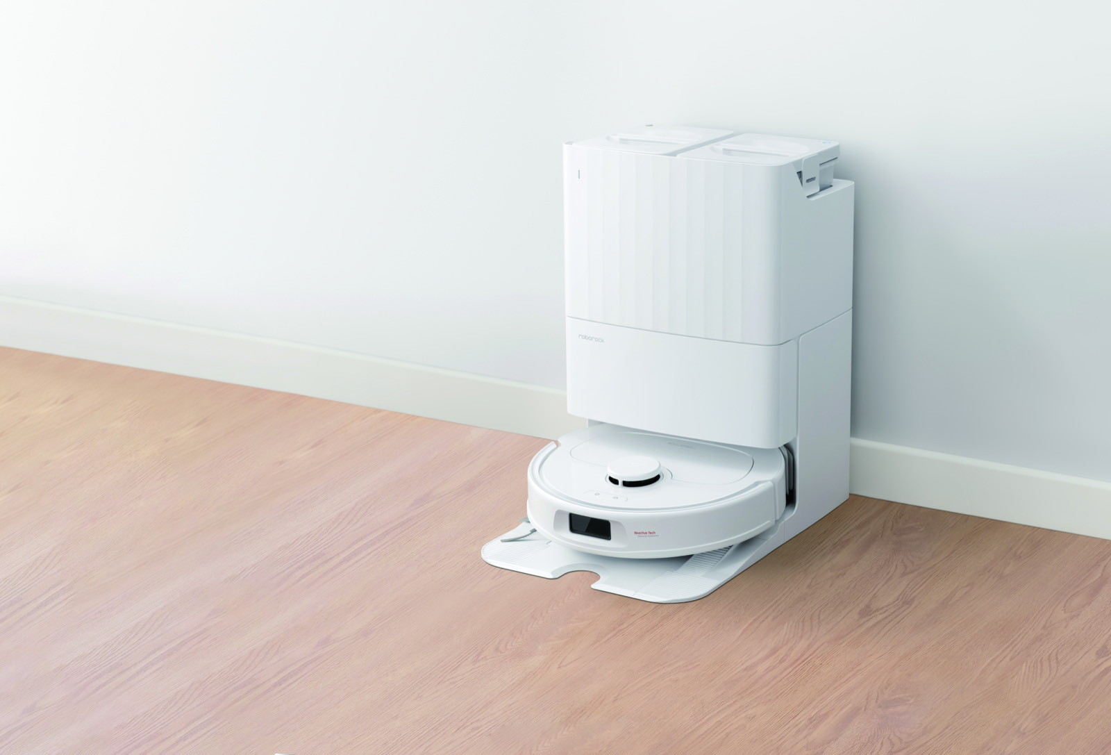 Roborock Qrevo S Pro nella sua base multifunzionale