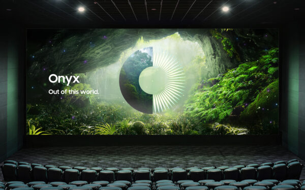 Samsung Onyx Cinema LED da 14 metri presentato al CinemaCon 2026: schermo gigante in sala cinematografica premium