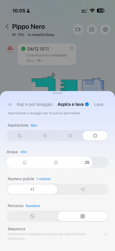 App — mappa e Aspira e lava