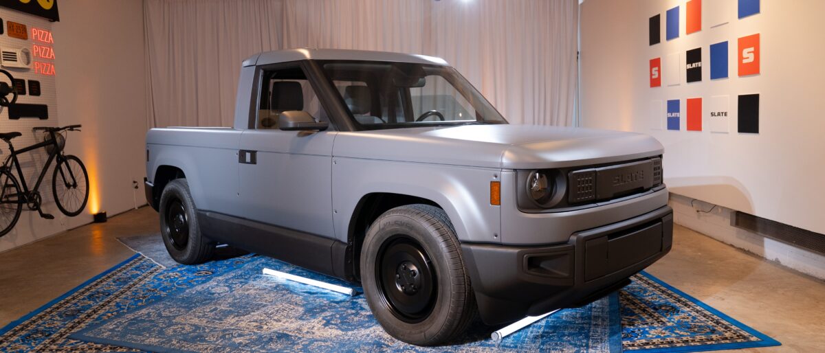 Slate raccoglie 650 milioni per il pickup elettrico low-cost
