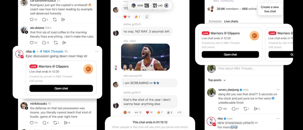 Threads 2026: Chat live, l’ennesima rincorsa?