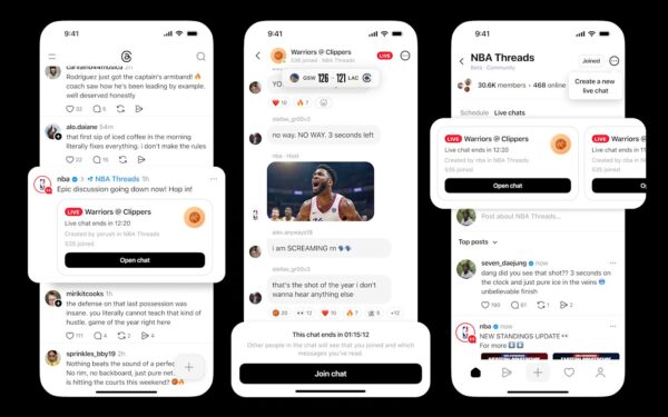 Threads 2026: Chat live, l'ennesima rincorsa?