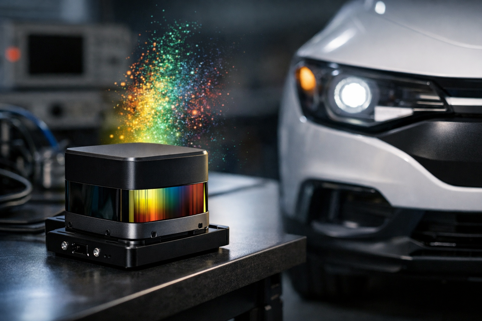 Lidar con colore: Ouster riscrive i robotaxi 2026?