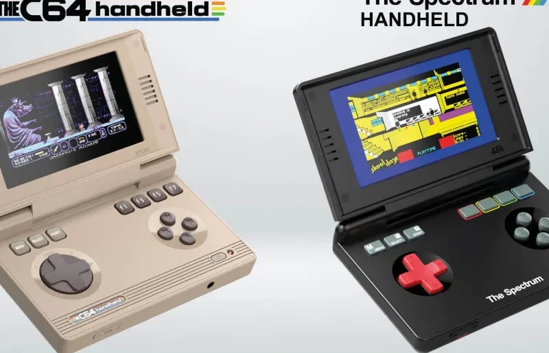 Miti 80s in tasca: C64 e Spectrum Handheld 2026