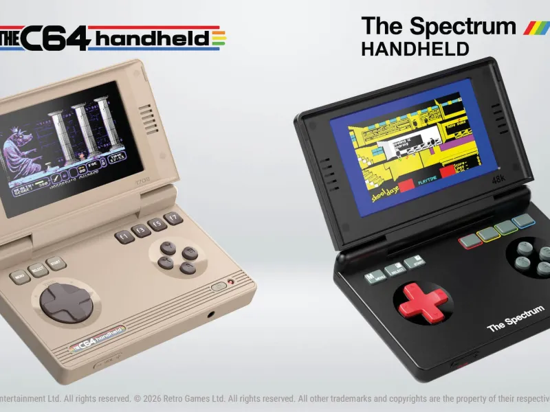 Miti 80s in tasca: C64 e Spectrum Handheld 2026