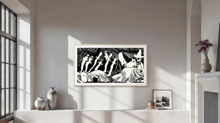 Samsung Art Store 2026: I Moomins Elevano l'Home Tech