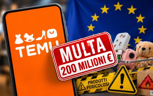 Temu, la stangata UE da 200M€: sicurezza è un lusso nel