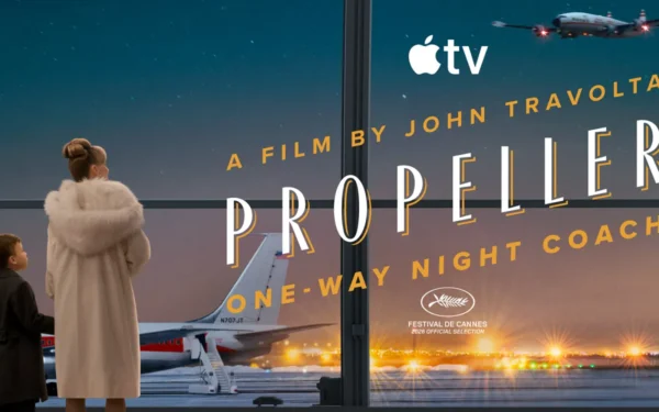 Travolta regista per Apple TV+ nel 2026 con Propeller