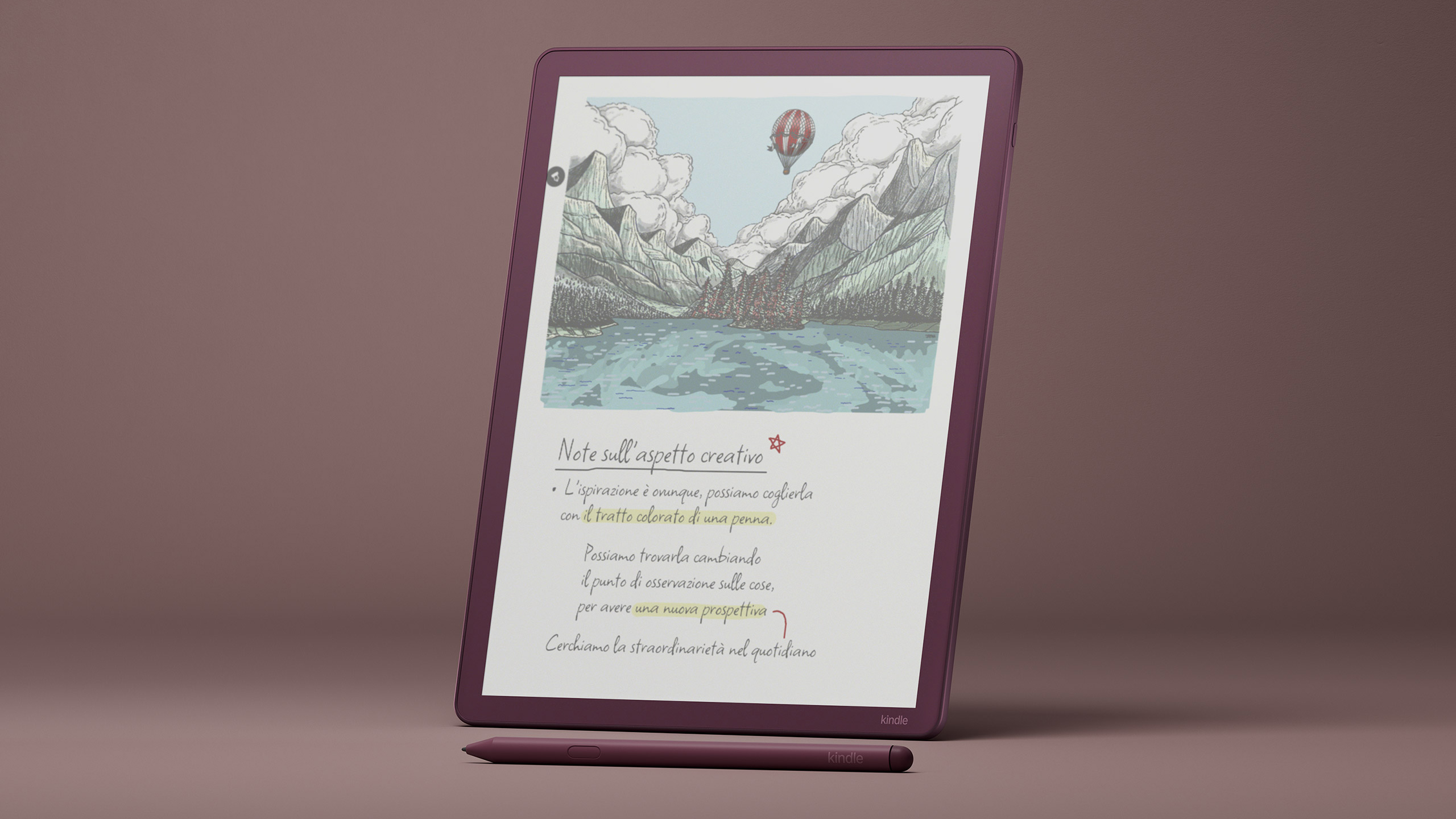 Amazon Kindle Scribe 2026: arriva il primo modello a colori